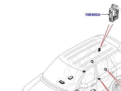 420AHL МОДУЛИ И ДАТЧИКИ АВТОМОБИЛЯ, СИДЕНЬЯ  Range Rover (L405)