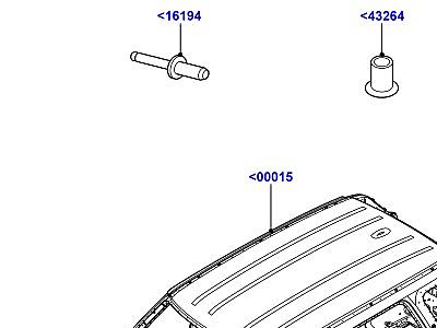 500AAA КАРКАС КУЗОВА  Range Rover (L405)