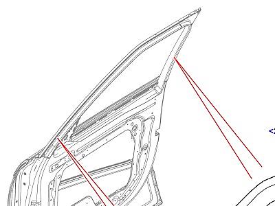 503ACS УСТАНОВКА ОТДЕЛКИ ПЕРЕДНЕЙ ДВЕРИ  Range Rover (L405)