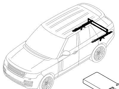 503ADT ОТДЕЛКА БАГАЖНОГО ОТДЕЛЕНИЯ ПОЛ  Range Rover (L405)