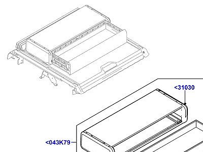 503ADU ОТДЕЛКА БАГАЖНОГО ОТДЕЛЕНИЯ HOLLAND & HOLLAND LE  Range Rover (L405)