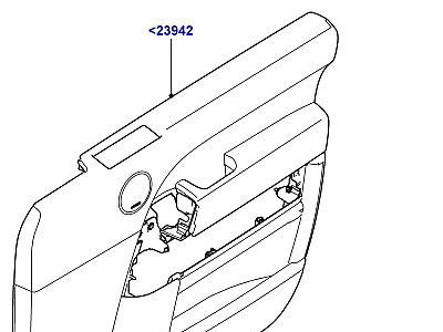503ADV ПАНЕЛИ ОТДЕЛКИ ПЕРЕДНИХ ДВЕРЕЙ  Range Rover (L405)
