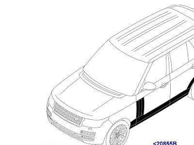 505AEY МОЛДИНГИ КУЗОВА  Range Rover (L405)