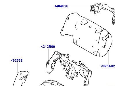 507AFY СПИНКА ПЕРЕДНЕГО СИДЕНЬЯ  Range Rover (L405)