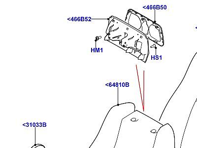 507AGG НАБИВКА/КАЙМА И ОБОГР.ПЕРЕДН.СИД. СПИНКА СИДЕНЬЯ  Range Rover (L405)
