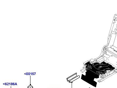 507AGQ ОСНОВАНИЕ ЗАДНЕГО СИДЕНЬЯ  Range Rover (L405)