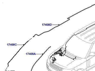 511AJZ ОМЫВАТЕЛЬ ЛОБОВОГО СТЕКЛА  Range Rover (L405)