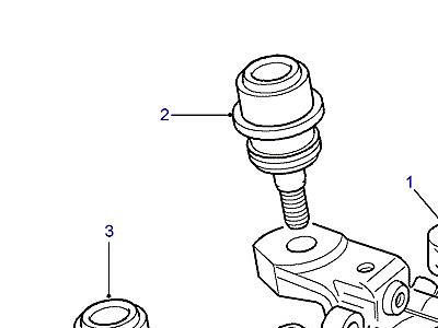 B03035 ПОВОРОТНЫЙ КУЛАК  Range Rover (P38)