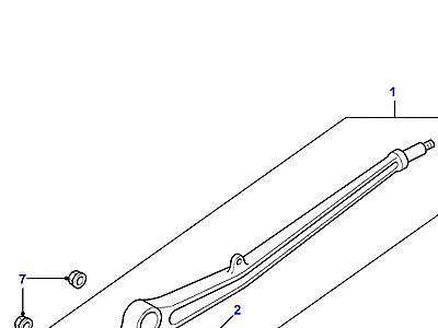 B04015 RADIUS ARMS & LINKS  Range Rover (P38)