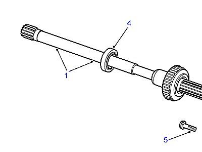 B06035 DRIVE SHAFTS  Range Rover (P38)