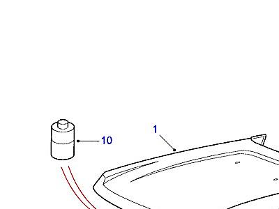 C01030 BONNET В СБОРЕ  Range Rover (P38)