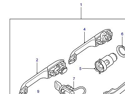 C01110 LOCKSETS  Range Rover (P38)