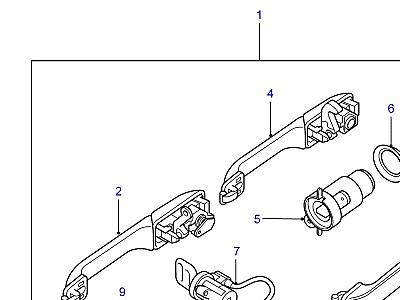 C01115 LOCKSETS  Range Rover (P38)