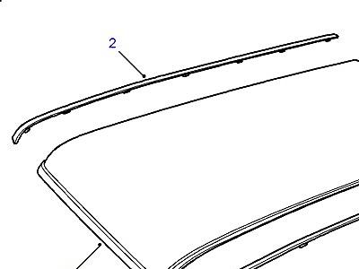 C01195 ROOF В СБОРЕ -PLAIN  Range Rover (P38)