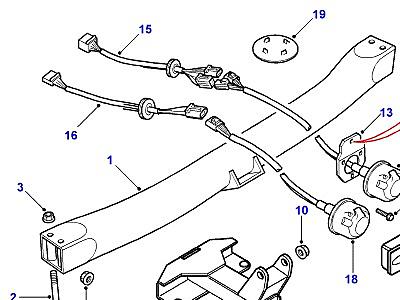 C02035 TOWING EQUIPMENT  Range Rover (P38)