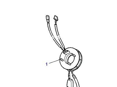 D01025 ROTARY COUPLER  Range Rover (P38)