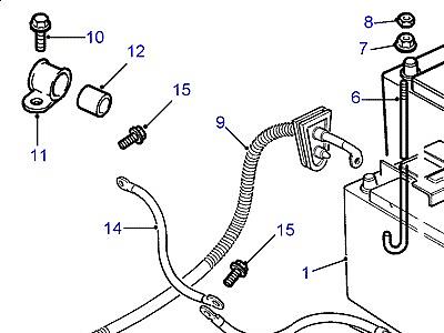 D03010 АККУМУЛЯТОР  Range Rover (P38)