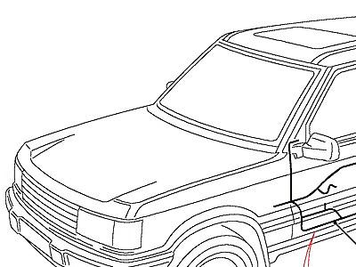 D03050 HARNESS-DOOR FRONT  Range Rover (P38)