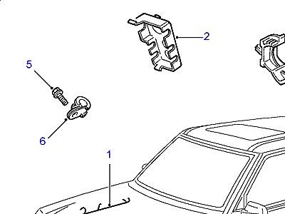 D03075 HARNESS-ENGINE  Range Rover (P38)