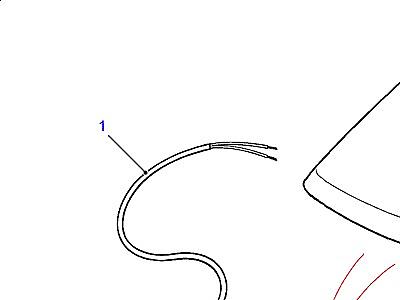 D03105 HARNESS-HEATED WINDSCREEN  Range Rover (P38)