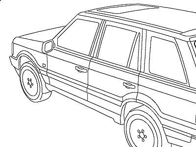 D03110 HARNESS-TAILGATE  Range Rover (P38)