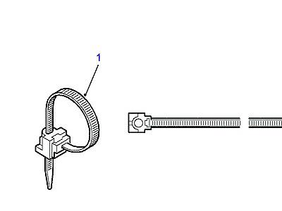 D04005 CABLE TIE-STUD TYPE  Range Rover (P38)