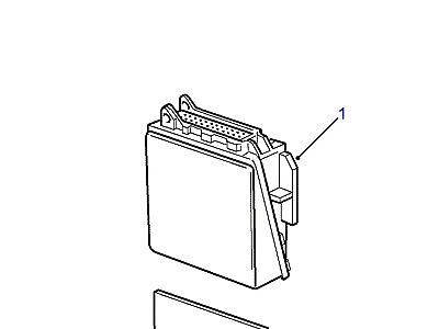D05045 ECU - ENGINE MANAGEMENT  Range Rover (P38)
