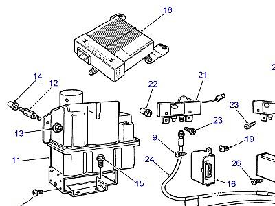 D07010 RADIO CASSETTE & CD SYSTEM  Range Rover (P38)