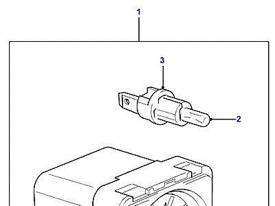 D08005 CLOCK-ANALOGUE  Range Rover (P38)