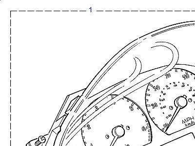 D08010 INSTRUMENTS  Range Rover (P38)