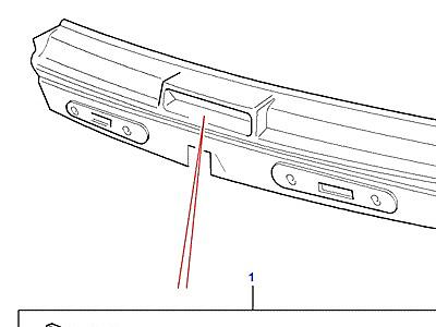 D09040 HIGH LEVEL STOP LAMP  Range Rover (P38)