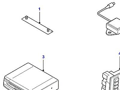 D10005 NAVIGATION EQUIPMENT  Range Rover (P38)