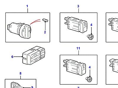 D11005 AUXILIARY  Range Rover (P38)