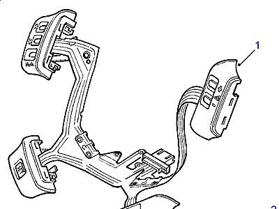 D11015 РУЛЕВОЕ КОЛЕСО  Range Rover (P38)