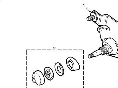 D12010 REAR SCREEN WIPER/WASH  Range Rover (P38)