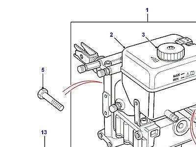 E01005 BOOSTER  Range Rover (P38)