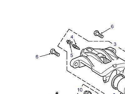E02010 ЗАДНИЕ ДИСКОВЫЕ ТОРМОЗА  Range Rover (P38)