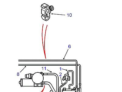 E04010 BOOSTER BRAKE PIPES  Range Rover (P38)
