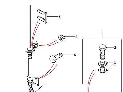 E04015 ПЕРЕДНИЕ ТОРМОЗНЫЕ ТРУБОПРОВОДЫ  Range Rover (P38)