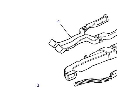 F03015 DUCTING  Range Rover (P38)