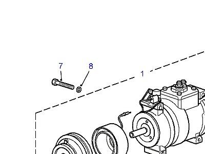 G01005 СИСТЕМА КОНДИЦИОНИРОВАНИЯ COMPRESSOR  Range Rover (P38)