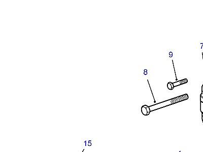 G01015 ANCILLARY DRIVE BELT & TENSIONER  Range Rover (P38)