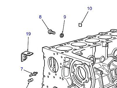 G01040 БЛОК ЦИЛИНДРОВ  Range Rover (P38)