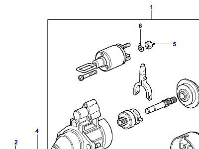G01155 СТАРТЕР  Range Rover (P38)