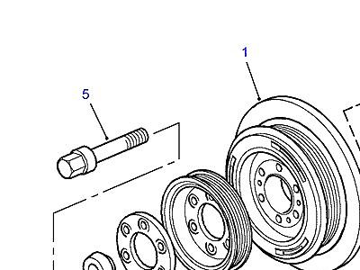 G01175 VIBRATION DAMPER  Range Rover (P38)