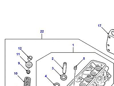 G02040 ГОЛОВКА ЦИЛИНДРОВ  Range Rover (P38)