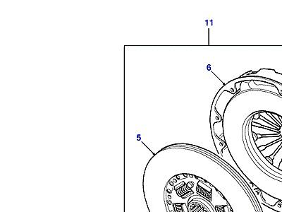 G02095 СЦЕПЛЕНИЕ, МАХОВИК  Range Rover (P38)