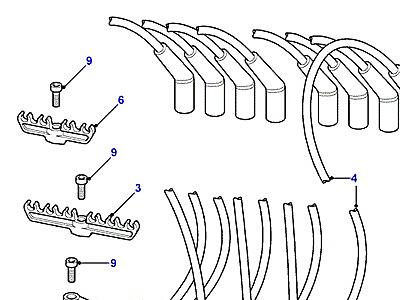 G02110 IGNITION COIL & LEADS  Range Rover (P38)
