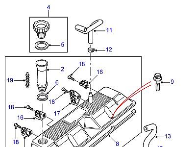 G02180 ROCKER COVER  Range Rover (P38)