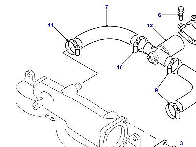 G02210 THROTTLE BODY  Range Rover (P38)